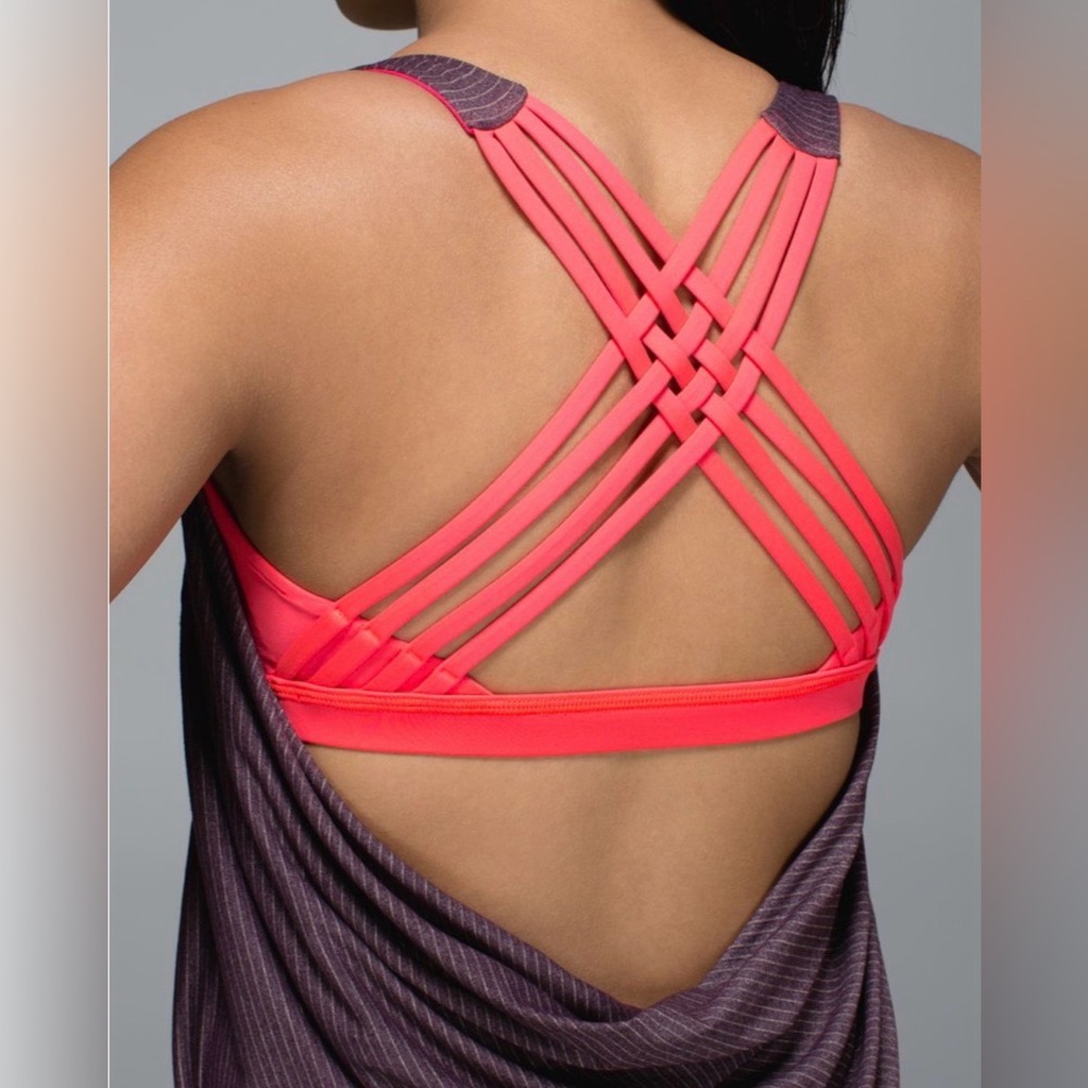 Lululemon Wild Tank
Heathered Black Cherry / Electric Coral